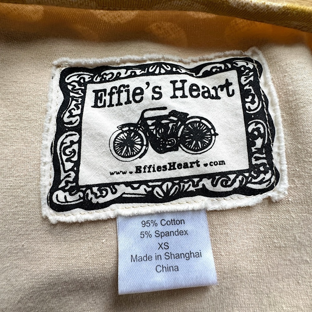 EFFIE’S HEART | NWOT POLKA DOT WRAP DRESS COTTON STRETCH SLEEVELESS YELLOW | XS - Picture 10 of 10